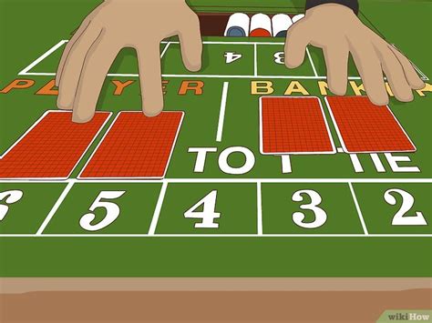 Cómo ganar al baccarat: 10 Pasos (con imágenes).